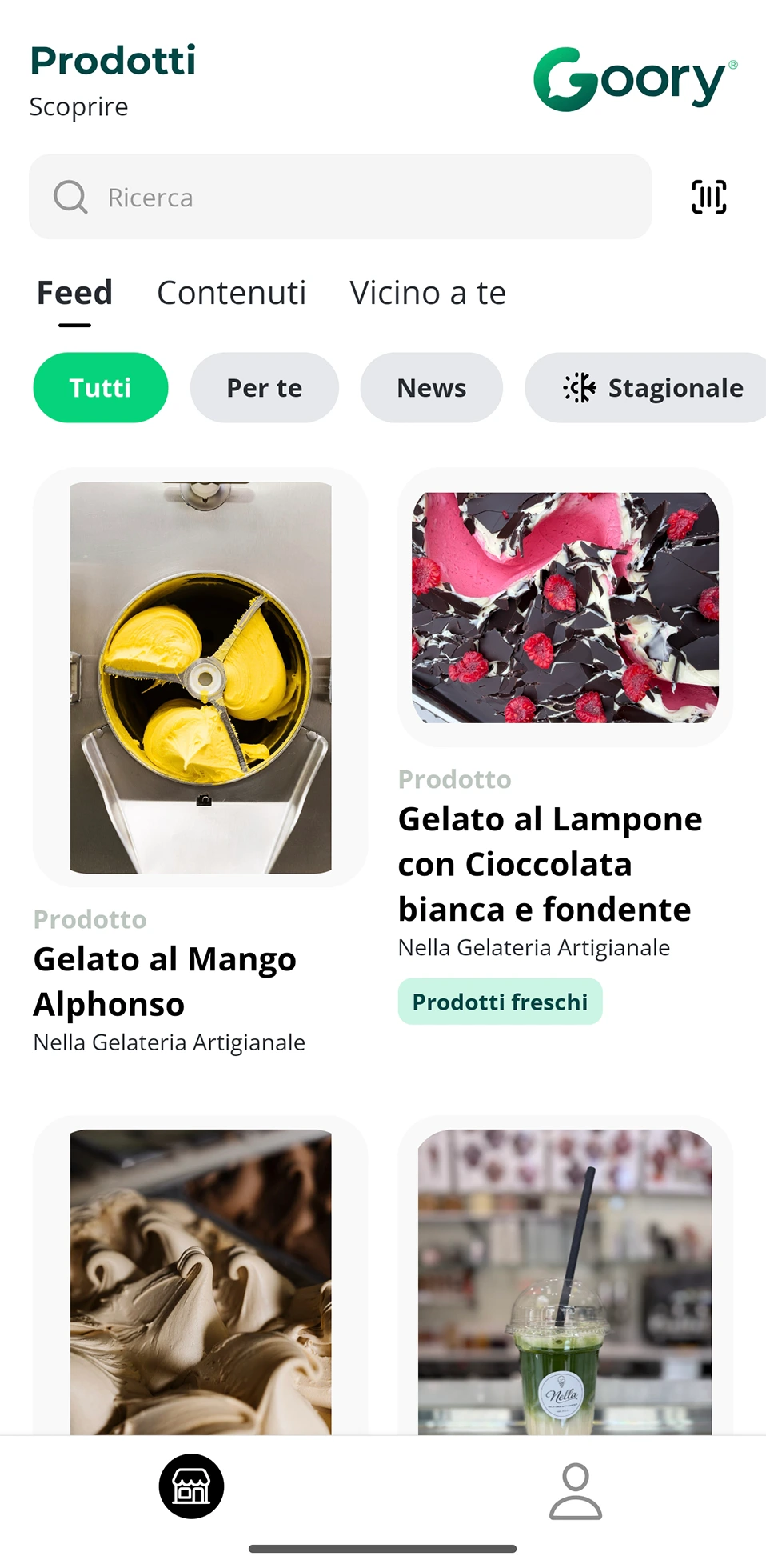 Funzione feed social